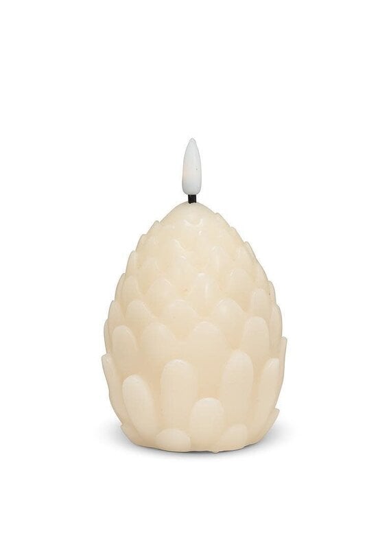 Abbott Collection Pinecone LED Candle | Sm