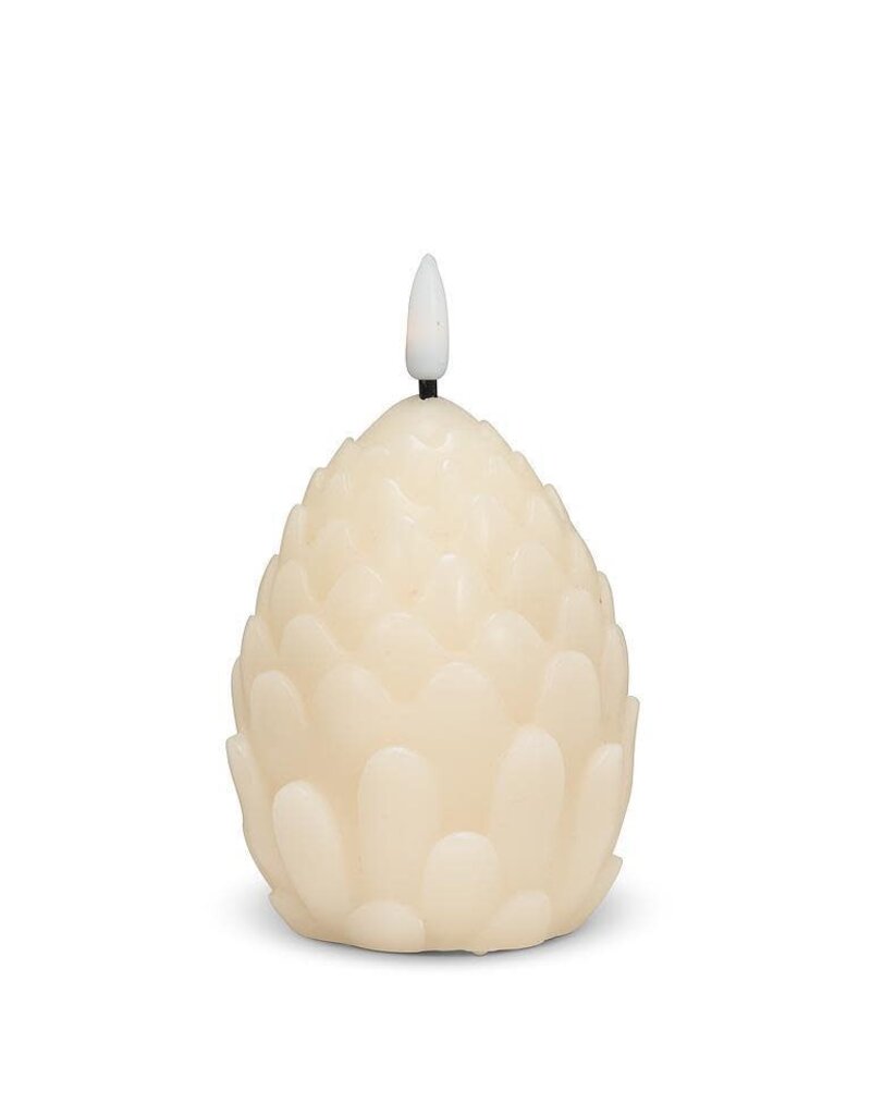 Abbott Collection Pinecone LED Candle | Sm