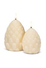 Abbott Collection Pinecone LED Candle | Sm