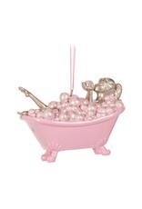Abbott Collection Pink Bubblebath Ornament