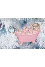 Abbott Collection Pink Bubblebath Ornament