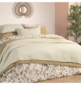 Brunelli Courtepointe Cotton Quilt by Brunelli | Natural