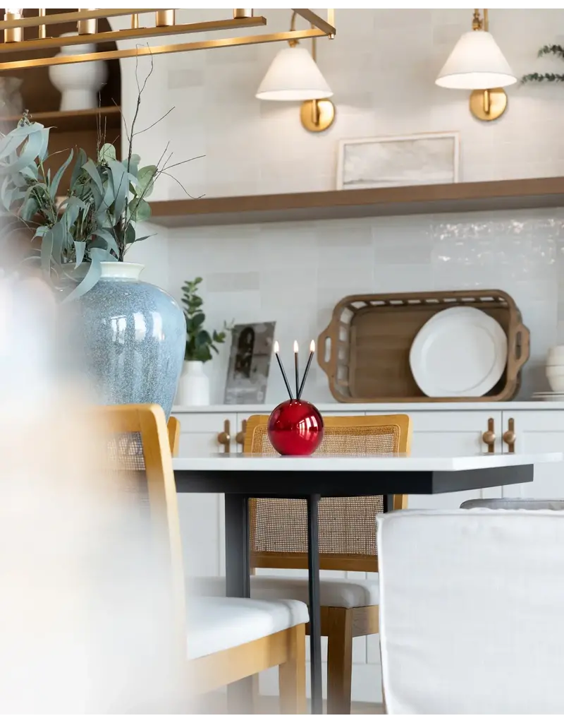 Everlasting Candle Neva Red Metallic | Everlasting Candle