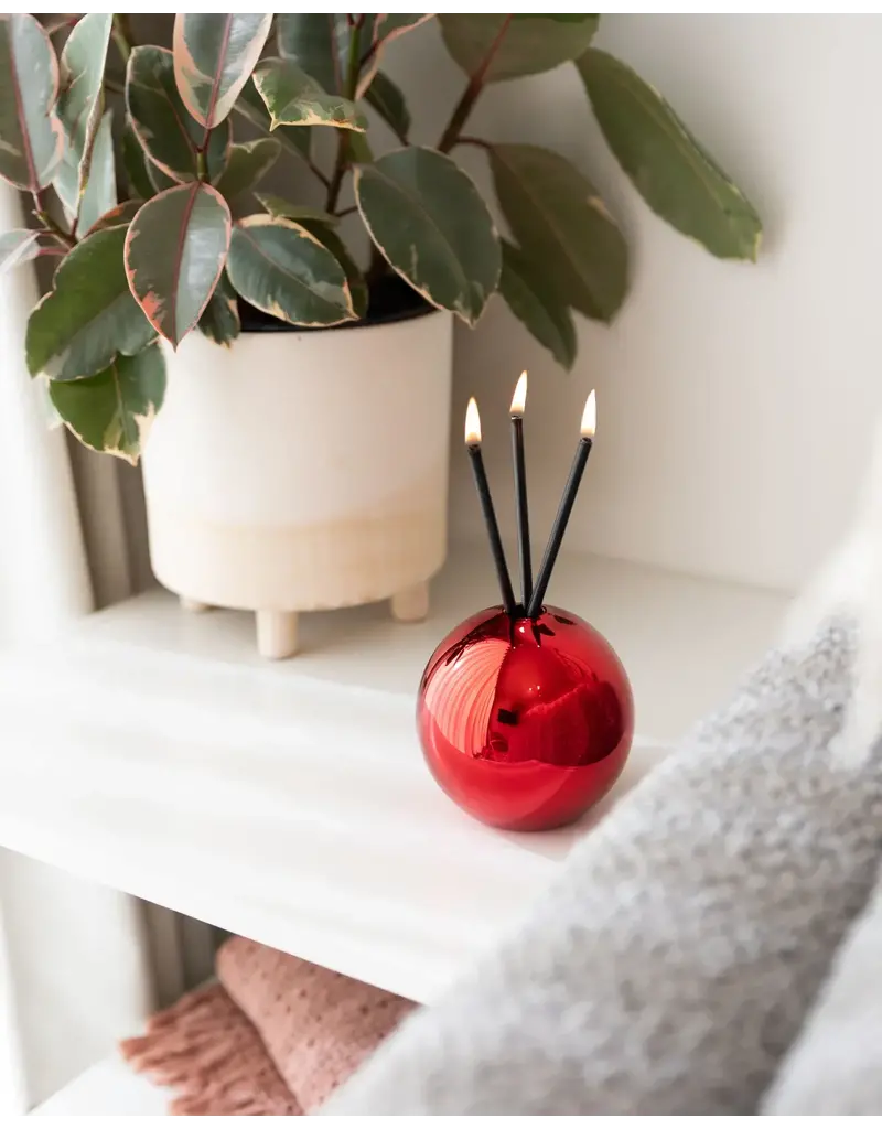 Everlasting Candle Neva Red Metallic | Everlasting Candle