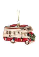 Abbott Collection Glass RV Camper Ornament