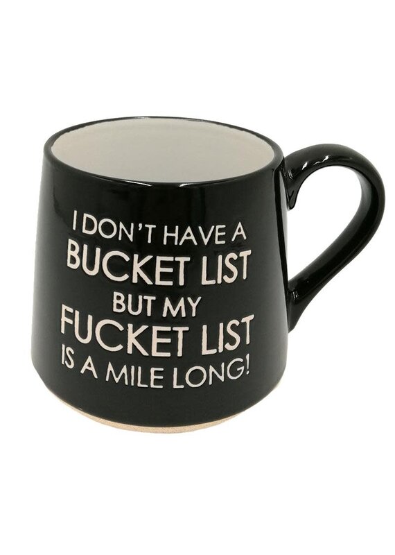 FKI Bucket List Ceramic Mug