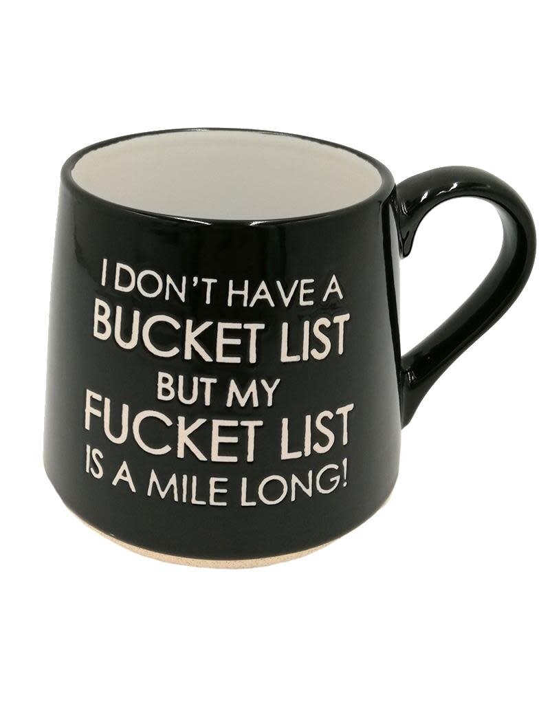 FKI Bucket List Ceramic Mug