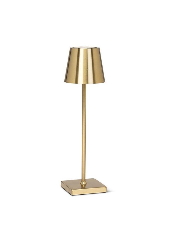 Abbott Collection Classic Shade LED Cordless Table Light | Gold