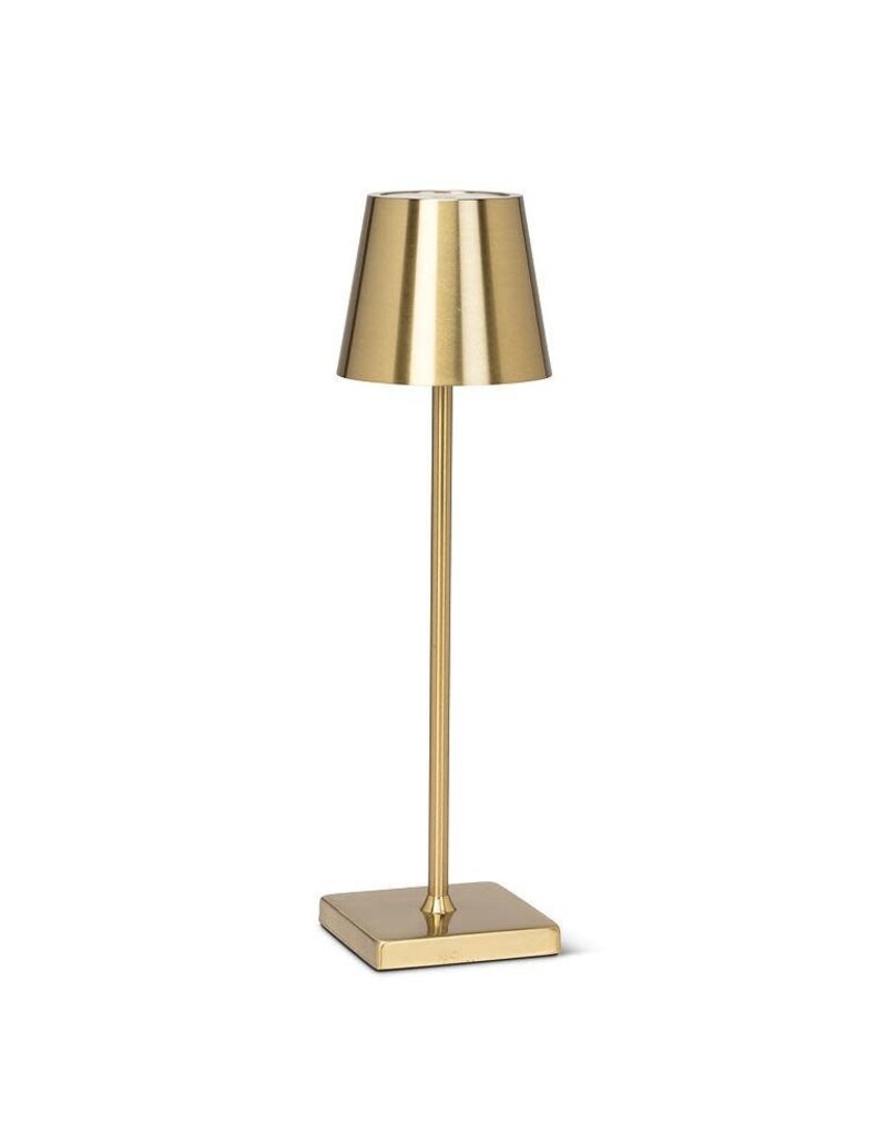 Abbott Collection Classic Shade LED Cordless Table Light | Gold