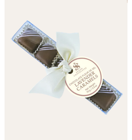 Saxon Chocolates Lavender Dark Chocolate Sea Salt Caramels