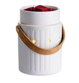 sds Leather Handle Illumination Wax Melt Fragrance Warmer