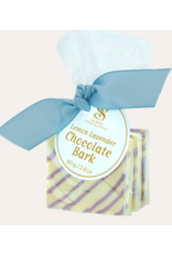Saxon Chocolates Lemon & Lavender White Chocolate Bark
