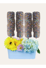 Saxon Chocolates Milk Chocolate Marshmallows with Spring Sprinkles