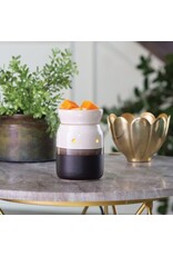 sds Ivory & Iron Midsize Illumination Wax Melt Fragrance Warmer