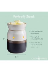 sds Ivory & Iron Midsize Illumination Wax Melt Fragrance Warmer