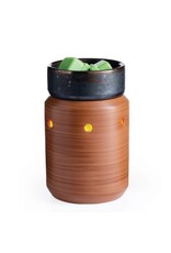 sds Pewter Walnut Midsize Illumination Wax Melt Fragrance Warmer