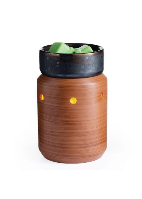 sds Pewter Walnut Midsize Illumination Wax Melt Fragrance Warmer