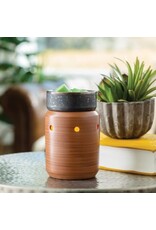 sds Pewter Walnut Midsize Illumination Wax Melt Fragrance Warmer