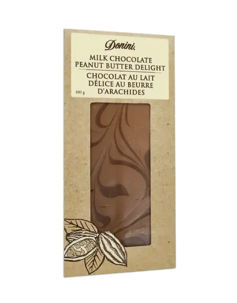 Saxon Chocolates Milk Chocolate Peanut Butter Delight Bar by Donino