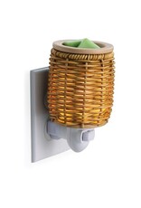 sds Wicker Lantern Pluggable Wax Melt Fragrance Warmer