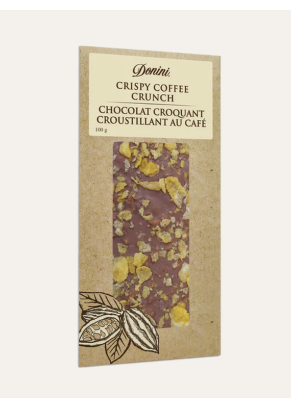 Saxon Chocolates Milk Chocolate Crispy Coffee Crunch Bar by Donino