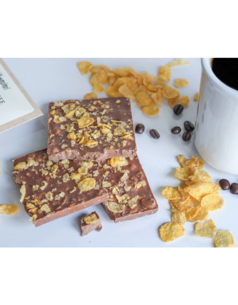 Saxon Chocolates Milk Chocolate Crispy Coffee Crunch Bar by Donino