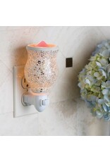 sds Reflection Glass Mosaic Pluggable Wax Melt Fragrance Warmer