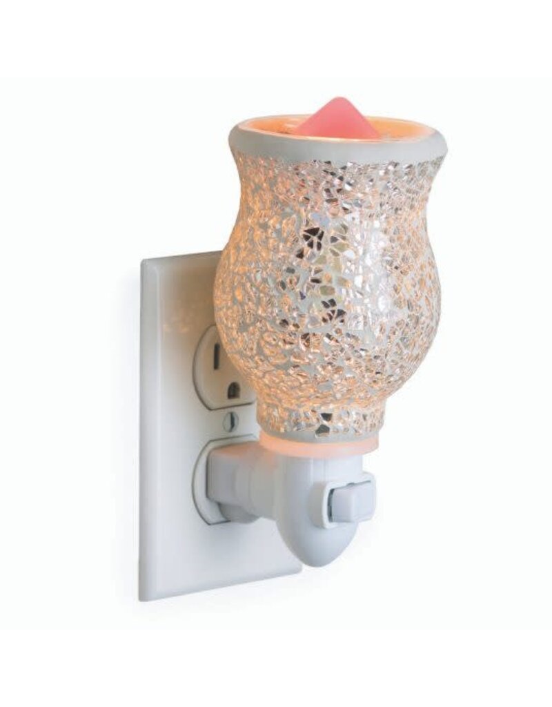 sds Reflection Glass Mosaic Pluggable Wax Melt Fragrance Warmer