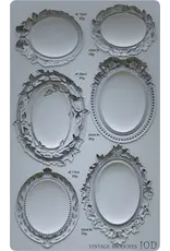 Iron Orchid Designs Vintage Brooches IOD Decor Mould (6″x10″)