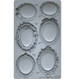 Iron Orchid Designs Vintage Brooches IOD Decor Mould (6″x10″)