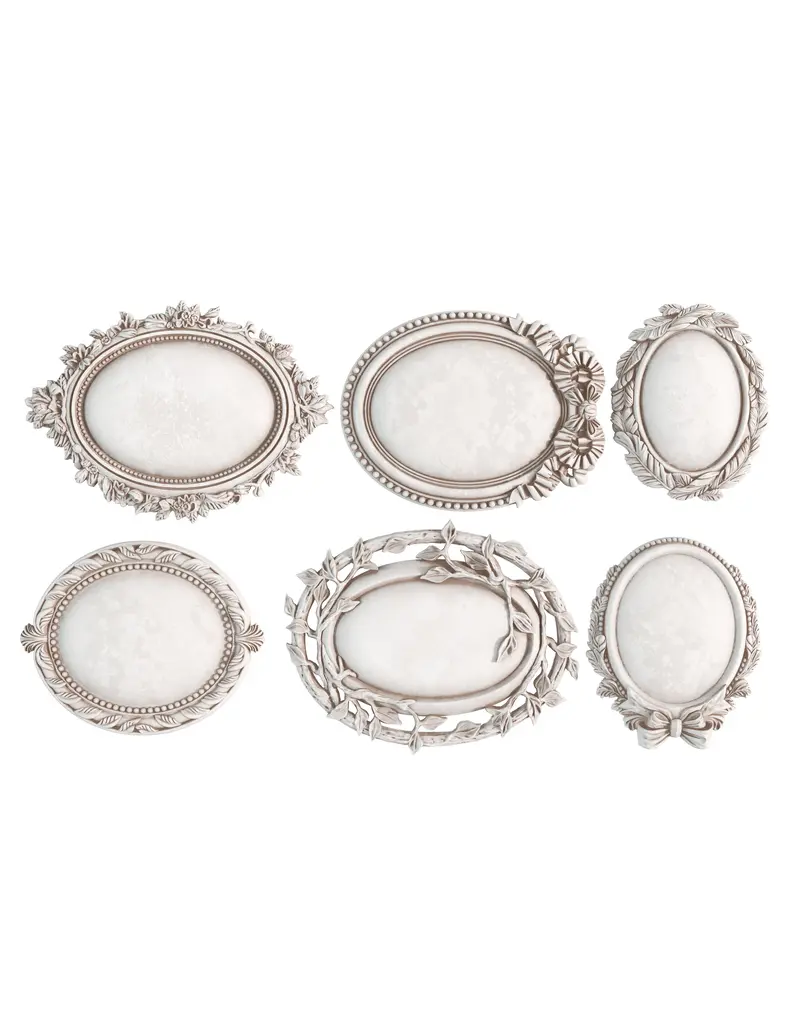 Iron Orchid Designs Vintage Brooches IOD Decor Mould (6″x10″)