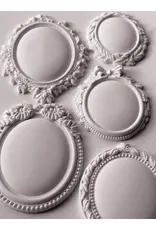 Iron Orchid Designs Vintage Brooches IOD Decor Mould (6″x10″)