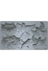 Iron Orchid Designs Sparrow's Nest IOD Decor Mould (6″x10″)