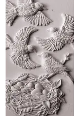 Iron Orchid Designs Sparrow's Nest IOD Decor Mould (6″x10″)