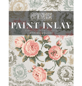 Iron Orchid Designs Spring Melody *LIMITED EDITION ( eight sheet 12"x16") Paint Inlay | Iron Orchid Designs
