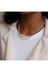 Glee Jewelry Always Necklace Gold with Labradorite | Glee Jewelry