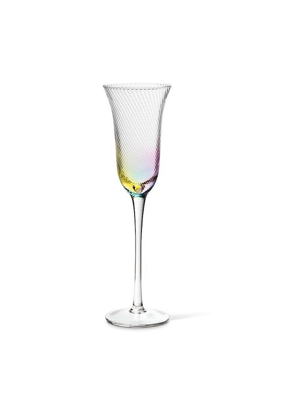 Abbott Collection Rainbow Shimmer Fluted Slender Flute