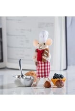 Abbott Collection Pastry Chef Mouse Ornament