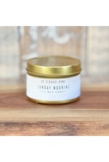 DeFerrari Candles Sunday Morning Soy Wax Candle Piccola Gold Tin