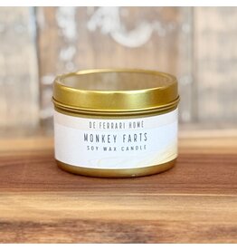 DeFerrari Candles Monkey Farts Soy Wax Candle Piccola Gold Tin