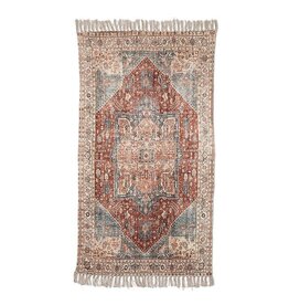 Abbott Collection Woven Cotton Printed Floor Rug | 4'x6'