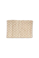 Abbott Collection Diamond Weave Cotton & Jute Floor Mat | 20"x30"