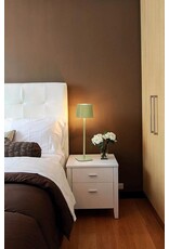 Abbott Collection Square Shade LED Table Light | Spring Green