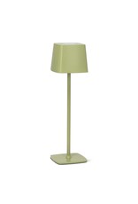 Abbott Collection Square Shade LED Table Light | Spring Green