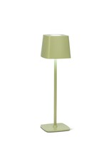 Abbott Collection Square Shade LED Table Light | Spring Green