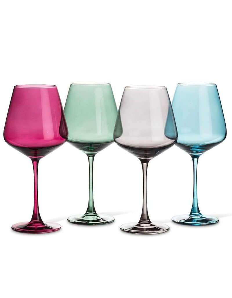 Abbott Collection Oversize Red Wine Glass | Blue