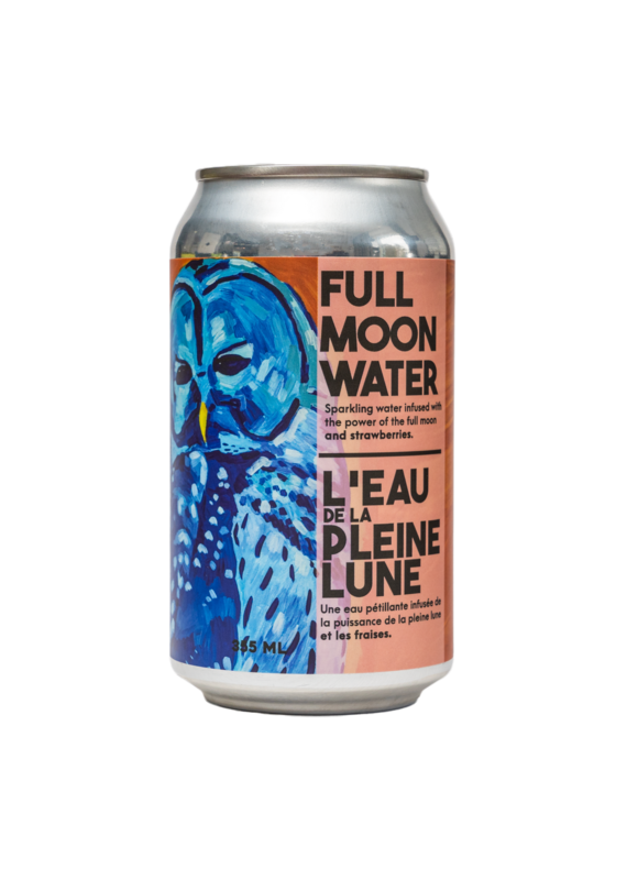 The County Bounty Full Moon Sparkling Water with Strawberry