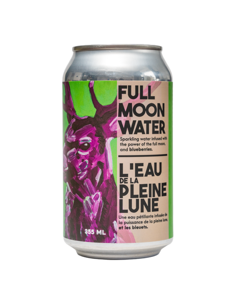 The County Bounty Full Moon Sparkling Water with Blueberry