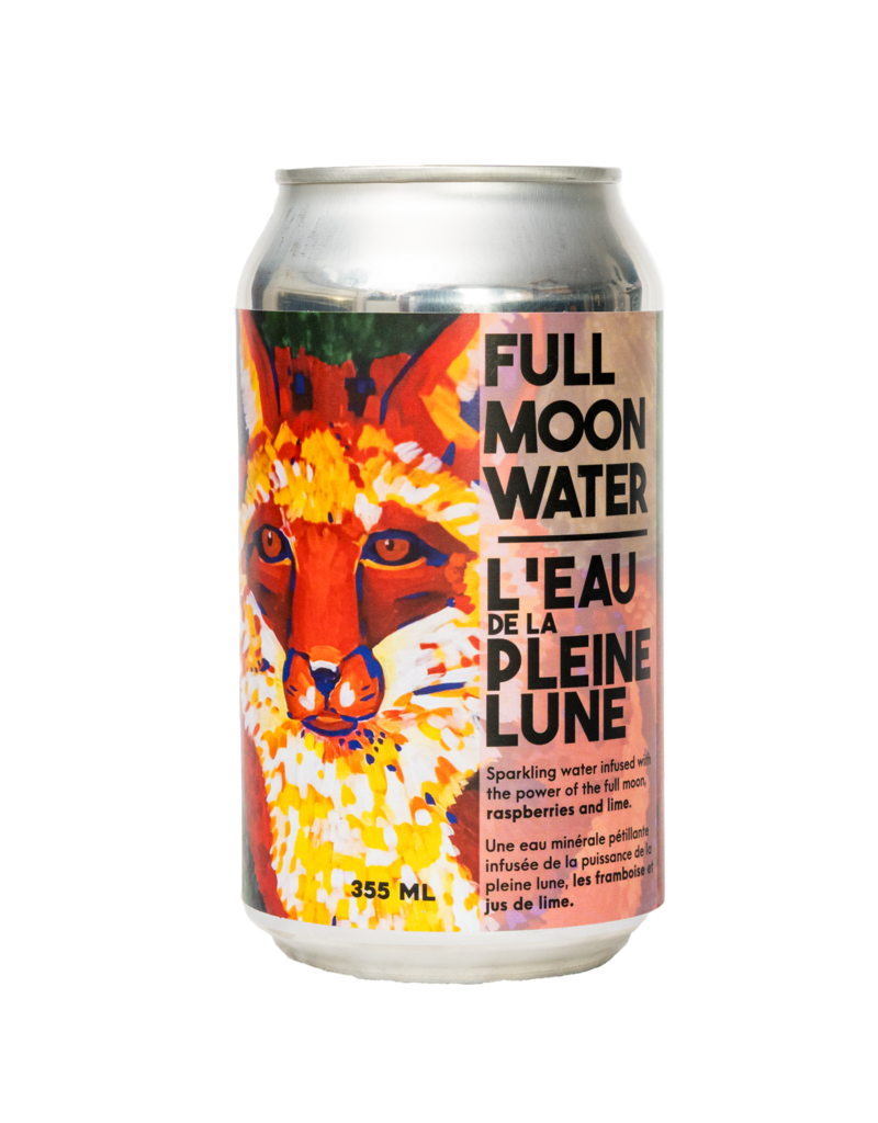 The County Bounty Full Moon Sparkling Water with Raspberry & Lime