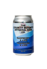 The County Bounty Raspberry & Lime Artisanal Soda | The County Bounty